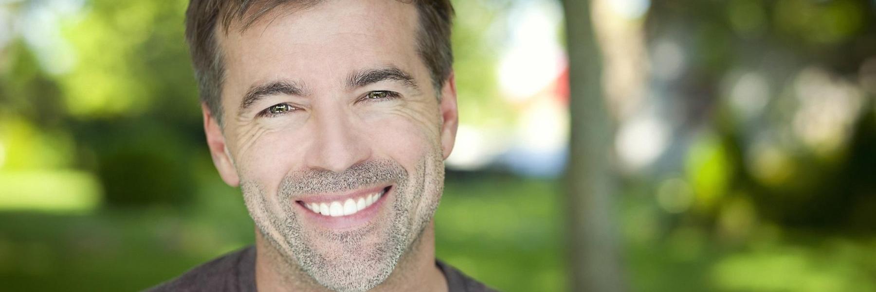 Man with dental crowns in jonesboro ar